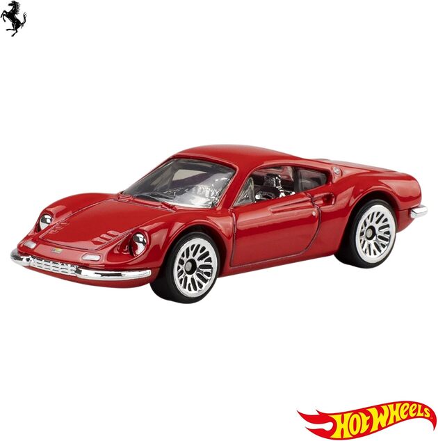 Mattel Hot Wheels járműkészlet 5 Ferrari kisautó