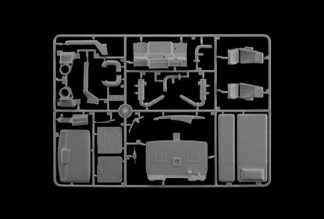 Model Kit teherautó 90727 - Fekete Mennydörgés Ausztrál Teherautó (1:24)