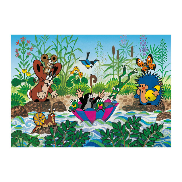 Dino krtková plavba 100XL Puzzle