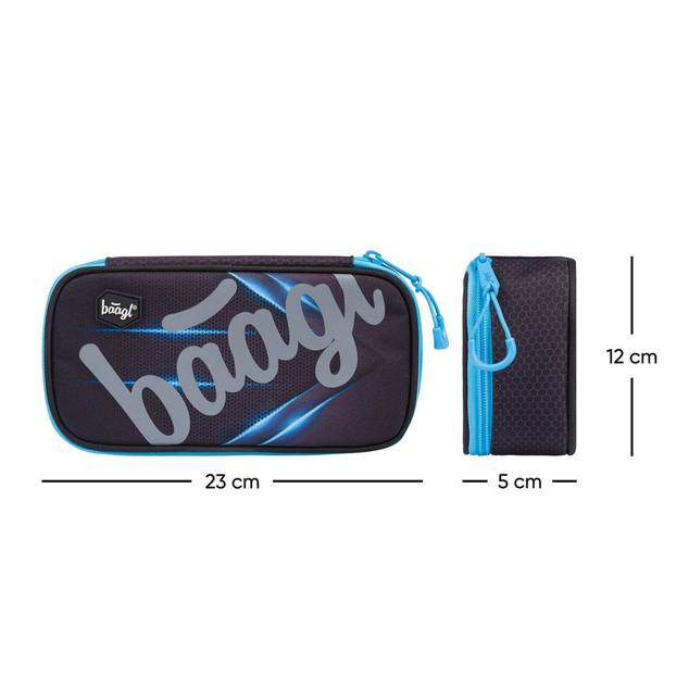 BAAGL SADA 3 Skate Bluelight: batoh, peračník, vrecko