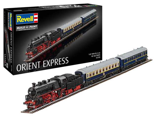 Maquette en plastique locomotive 02190 - Orient Express (1:87)