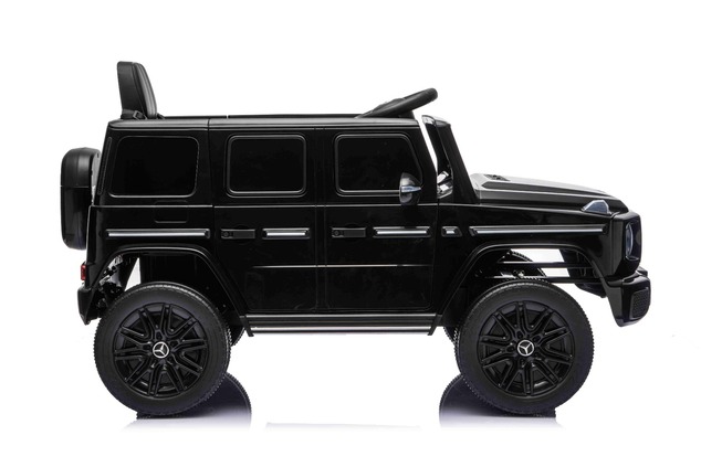 Auto elettrico Mercedes G580 12V, nero, telecomando 2,4 GHz, Bluetooth, USB