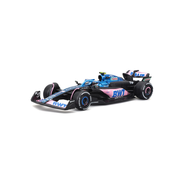 Bburago 1:43 RACE Formula F1 - BWT Alpine F1 Team A524 (2024) #10 (Pierre Gasly) - with dr
