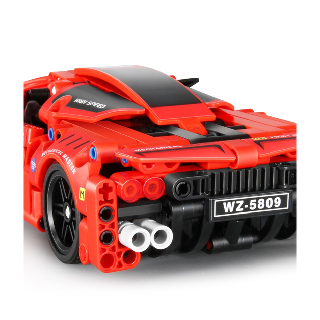 iM.Master Stavebnica závodné auto červené