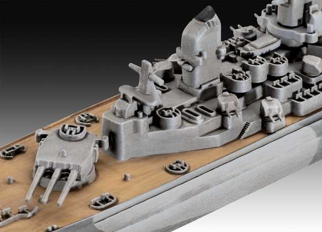 Starter Kit loď 75183 - Bitevní loď USS New Jersey (1:1200)