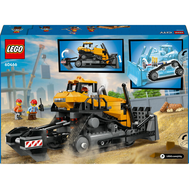 LEGO® City 60466 Žltý buldozér