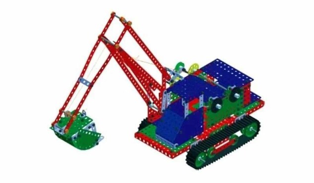 Merkur 5 kit de construcción, 768 piezas, 80 modelos
