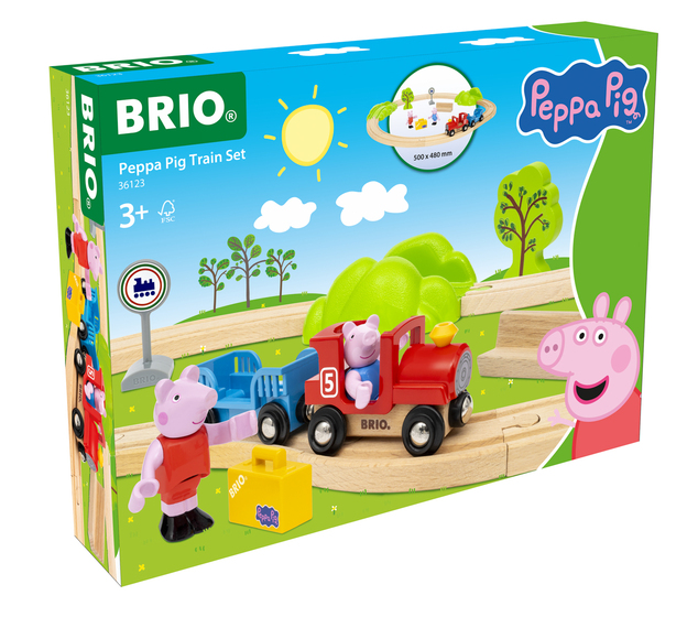 Brio Železniška proga Pujsa Pepa
