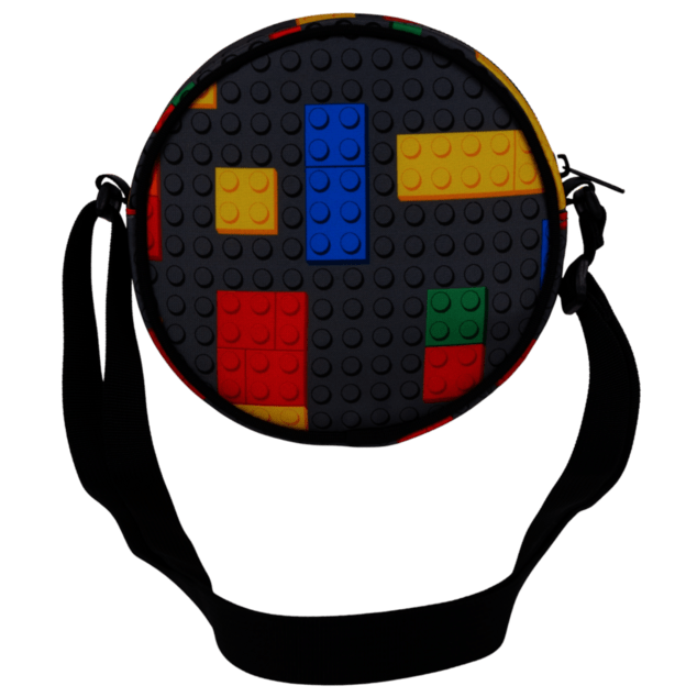LEGO Colorful Bricks - bolso bandolera redondo