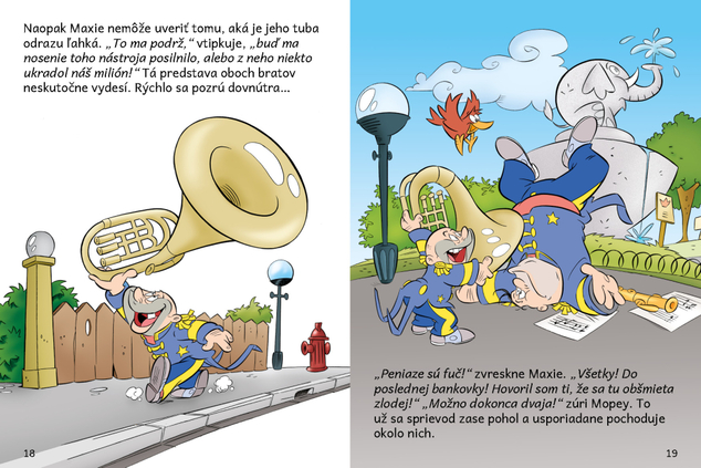 Prešibaní muzikanti – Tom a Jerry v obrázkovom príbehu