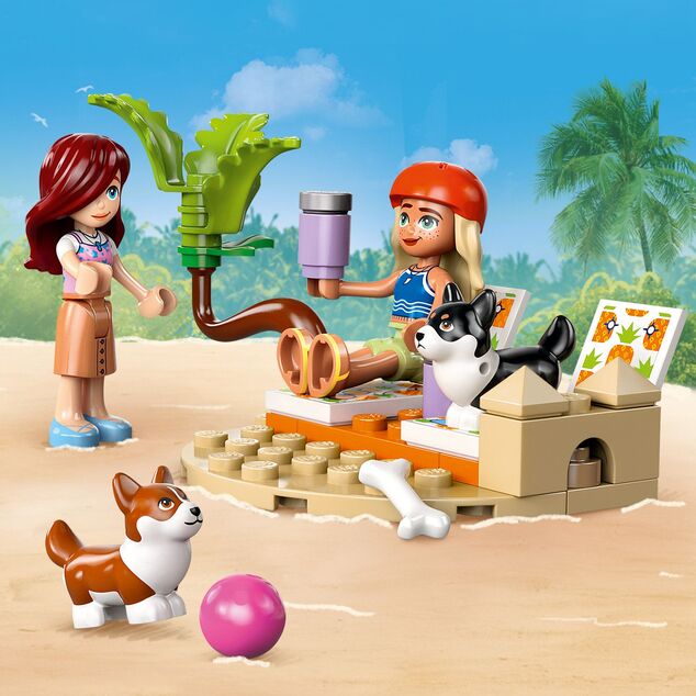 LEGO® Friends 42641 Abenteuer mit surfenden Hunden und Scooter