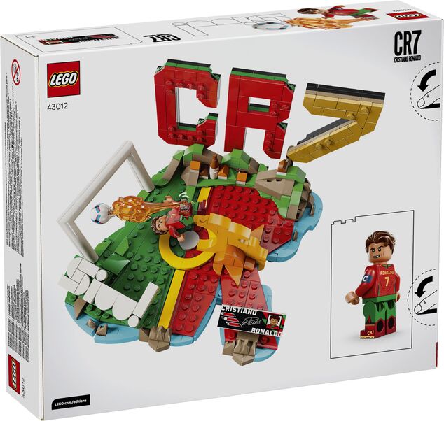 LEGO® Editions 43012 Cristiano Ronaldo – Momenti stellari del calcio