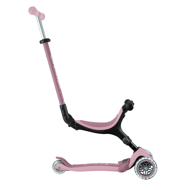 Globber Detská kolobežka Go up active lights ecologic Berry