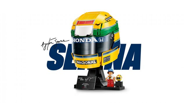 LEGO® Edizioni 43024 Casco Ayrton Senna