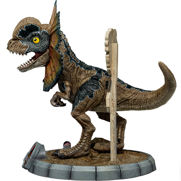 Iron Studios MiniCo Jurassic Park - Dilophosaurus Figur