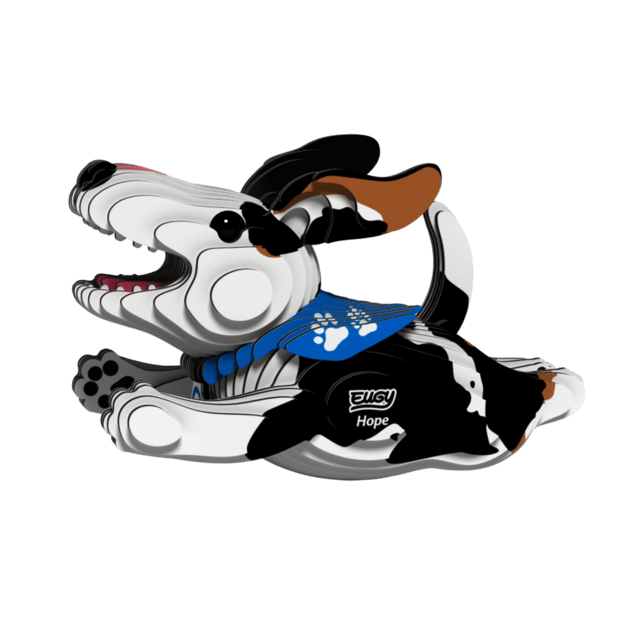 EUGY Pes 3D kartonska sestavljanka