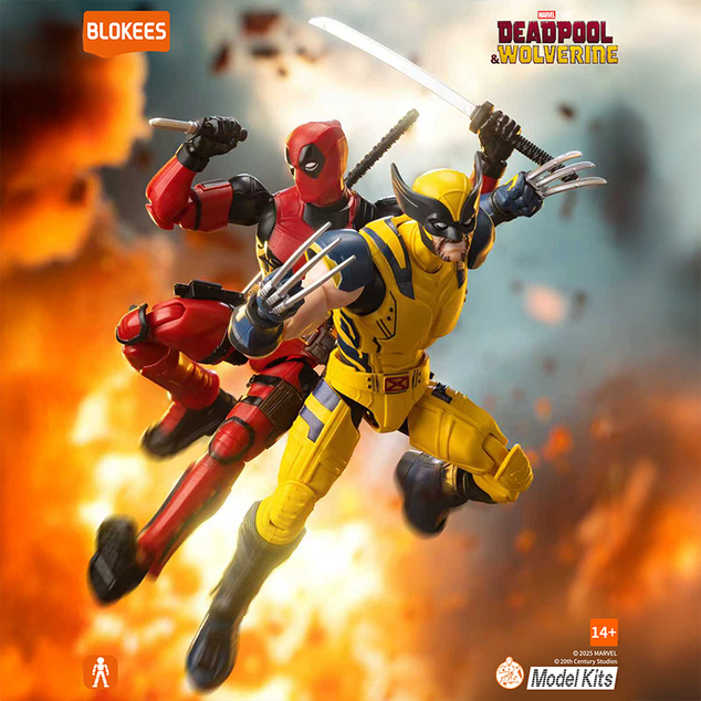 MARVEL HERO BLOKEES set de construcción Champion Class 05 Wolverine