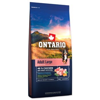 Krmivo Ontario Adult Large Chicken &amp; Sweet Potatoes 12kg