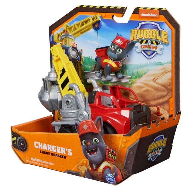 Paw Patrol Rubble &amp; crew základné vozidlo Charger
