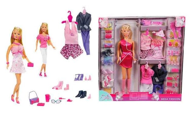 Bábika Steffi Mega Fashion