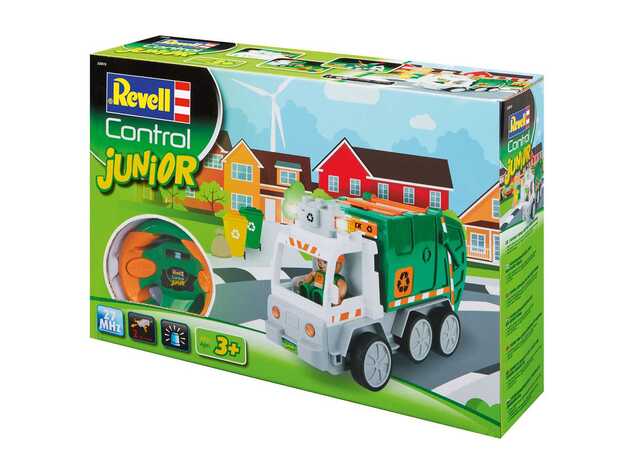 Spielzeugauto REVELL 23015 JUNIOR - Müllwagen - 27MHz