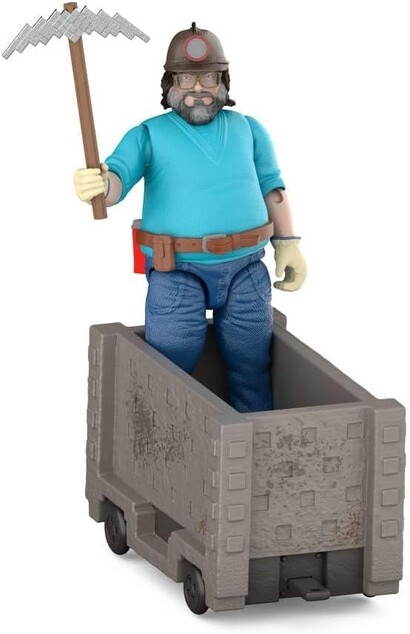 Minecraft filmový Steve a vozík