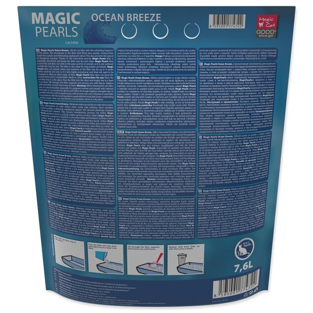 Podstielka Magic Pearls Ocean Breeze 7,6l