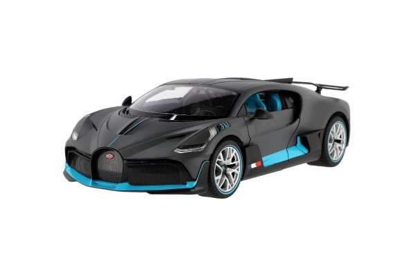 Auto RC Bugatti Divo RASTAR šedé plast 32 cm 2,4 GHz na diaľk. ovládanie na batérie