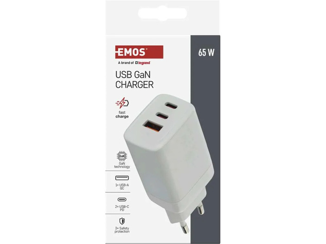 Mrežni USB adapter (izvor) GaN PD 65W