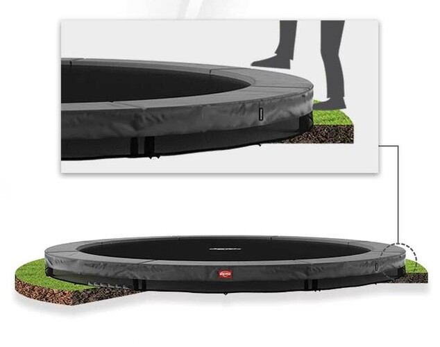 Berg Inground Champion 330 Grey + ochranná sieť Deluxe