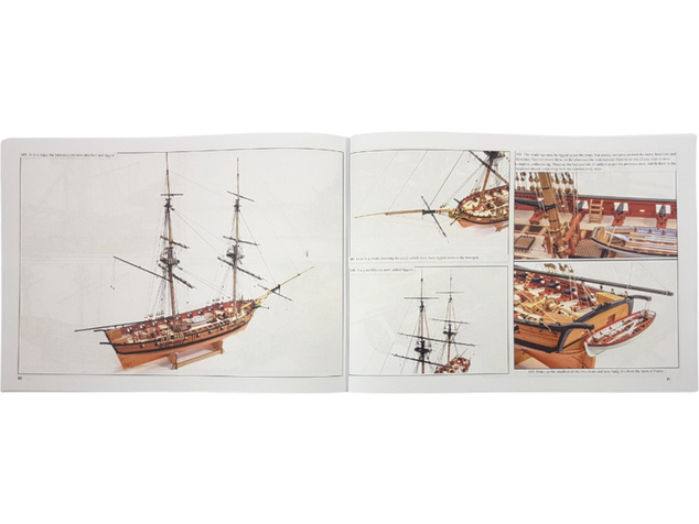 Vanguard Models HM Brig Harpy 1796 1:64 kit