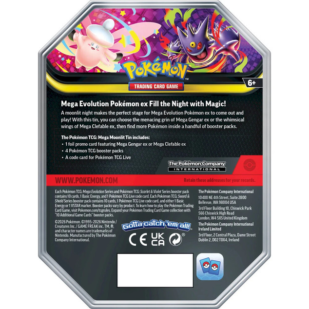 Pokémon TCG: Pokémon TCG: Mega Moonlit Tin