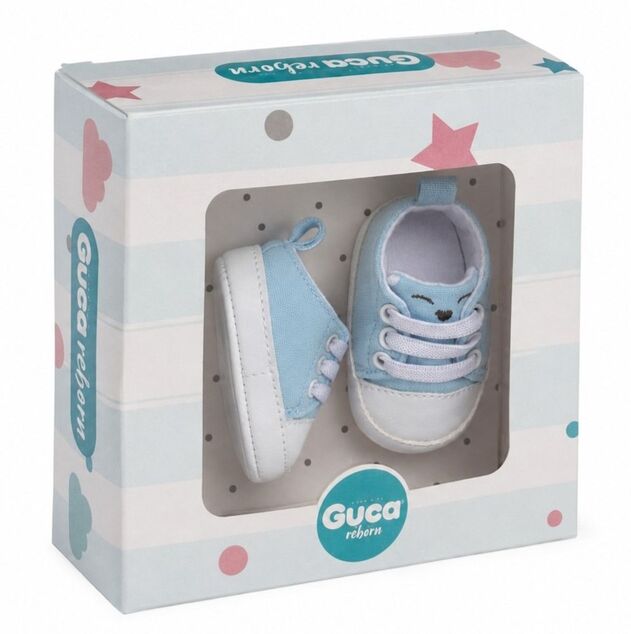 Guca 10004-701 Scarpe per bambola – sneakers
blu bianche