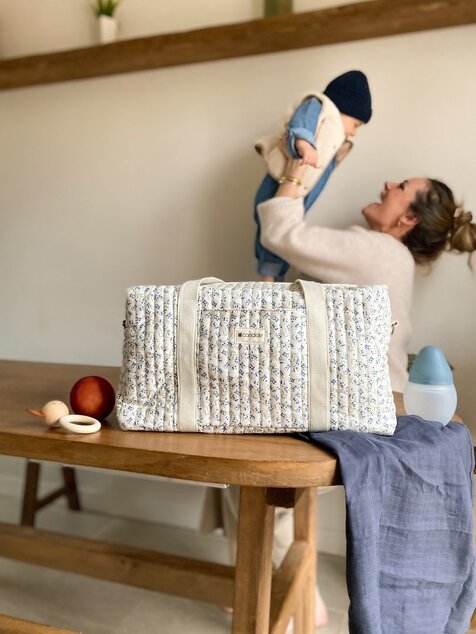 Borsa da weekend per mamme, Blueberry