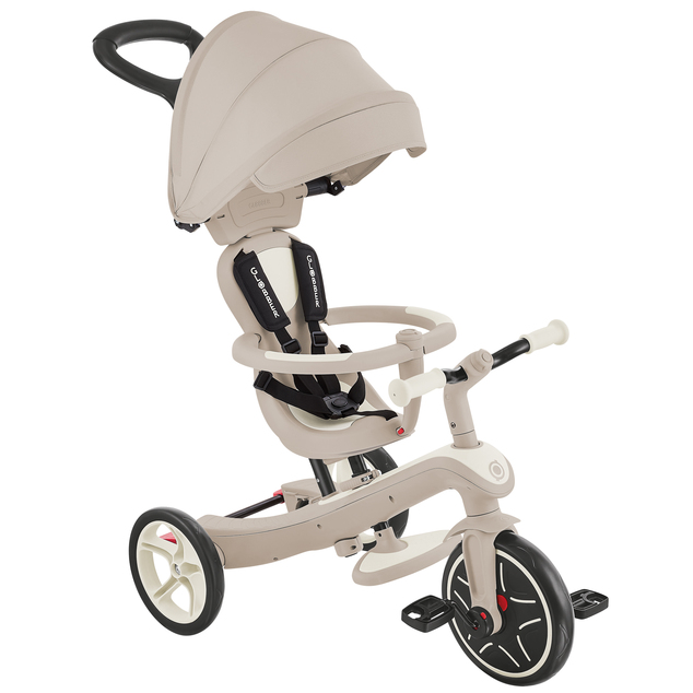 Globber trojkolka Explorer Trike 4in1 Ecologic Coconut