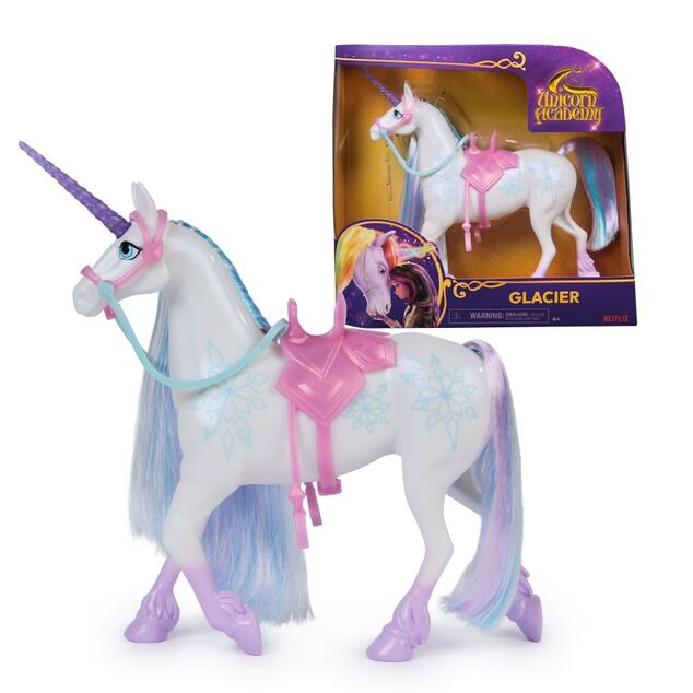 Spin Master Unicorn Academy Kämmbarer Einhorn 24 cm Glacier
