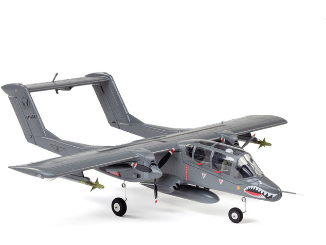 E-flite OV-10 Bronco 0.65m AS3X SAFE Select BNF Basic