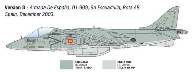 Model Kit letadlo 90193 - AV-8B Harrier II (1:72)
