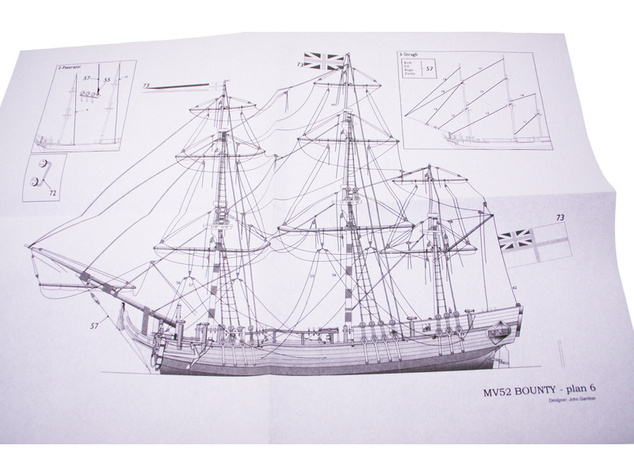 MAMOLI HMS Bounty 1787 1:100 kit