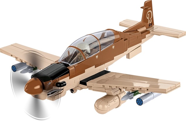 Cobi Armed Forces AT-6 Wolverine (Beechcraft), 1:48, 262 k