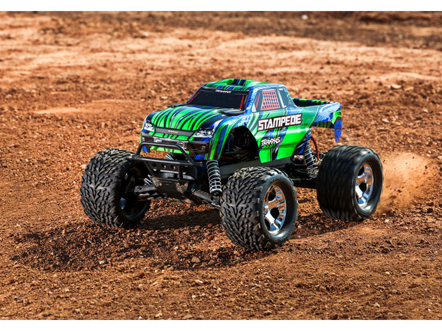 Traxxas Stampede 1:10 HD RTR zelený
