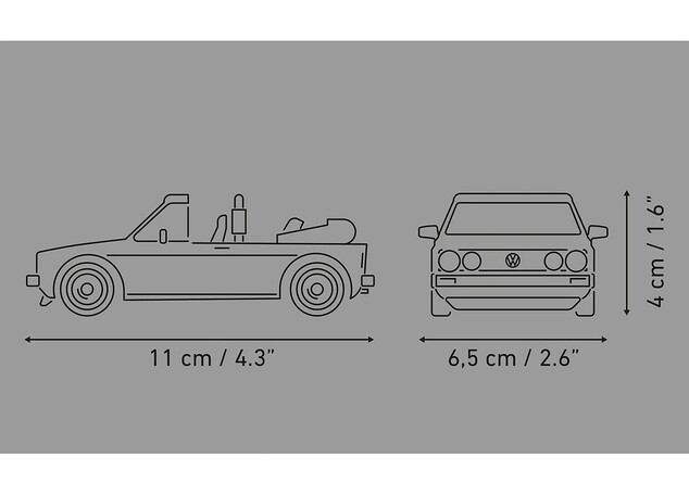 Cobi Volkswagen Golf GTI Cabriolet 1984