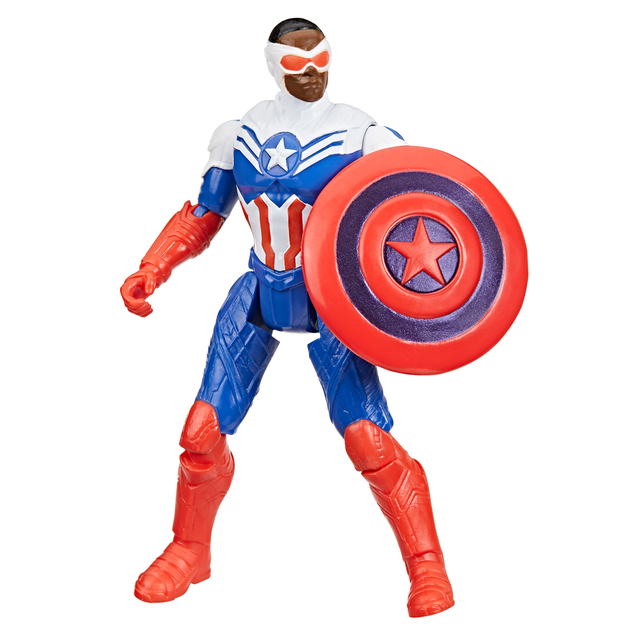 HASBRO - Avengers Venomversus Anti-Venom Captain America, figurine avec accessoires