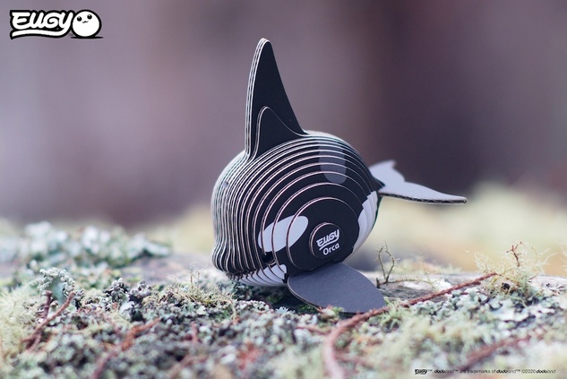 EUGY Orca 3D puzzle di cartone