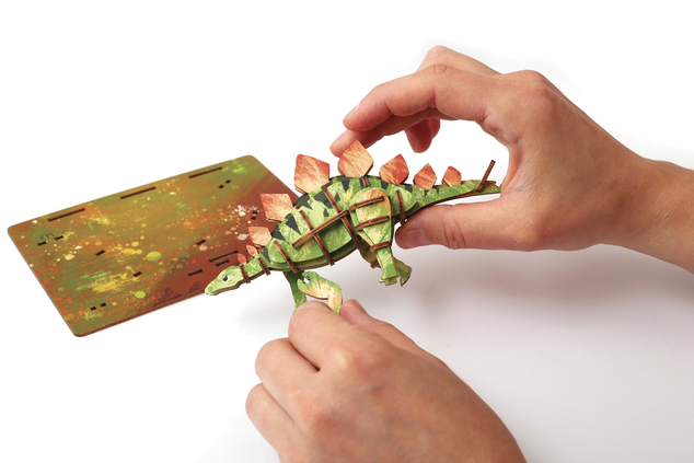 GRAINE CREATIVE Leseni 3D model Stegosaurus