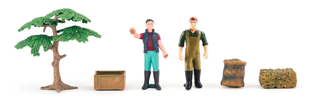 Faunica Sada koní s lipicánem 8 figurek