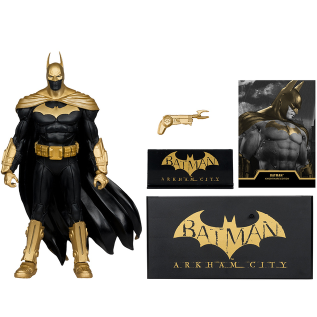 McFarlane Toys DC Multiverse - Batman Arkham City (Knightmare Edition - Gold Label) Akció
