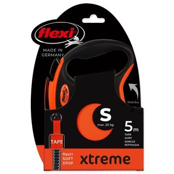 Vodítko FLEXI Xtreme páska S oranžové 5m