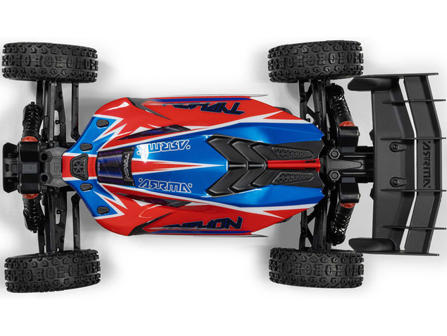 Arrma Typhon Mega 665 1:8 4WD RTR bleu