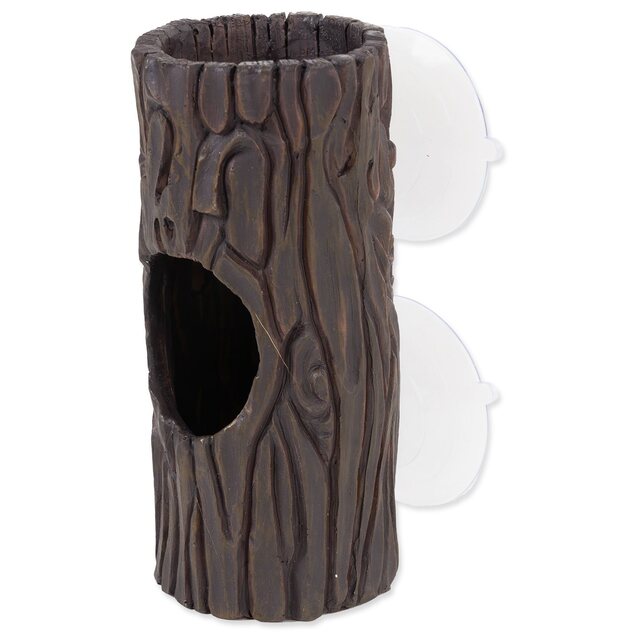 Úkryt Reprti Planet Kmeň stromu s prísavkami 15x6,5x9cm